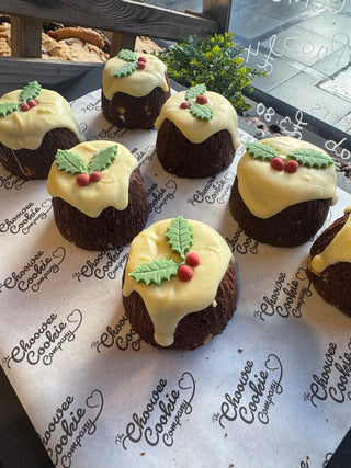 Caramel Cookie Xmas Puds