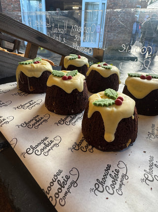 Caramel Cookie Xmas Puds